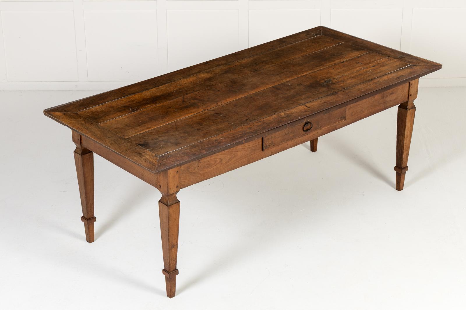 18th Century French Cherrywood Farmhouse Table (1 of 6) 18th Century French Cherrywood Farmhouse Table (1 of 6)