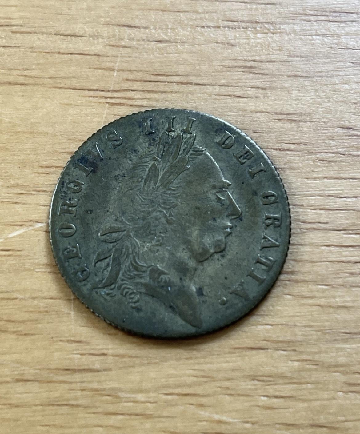 1768 George III Gaming Token In Memory of the Good Old Days (1 of 2)
