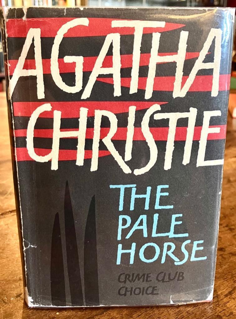 1961 Agatha Christie 1st Edition Crime Club Novel The Pale Horse + Dust Jacket (1 of 5)