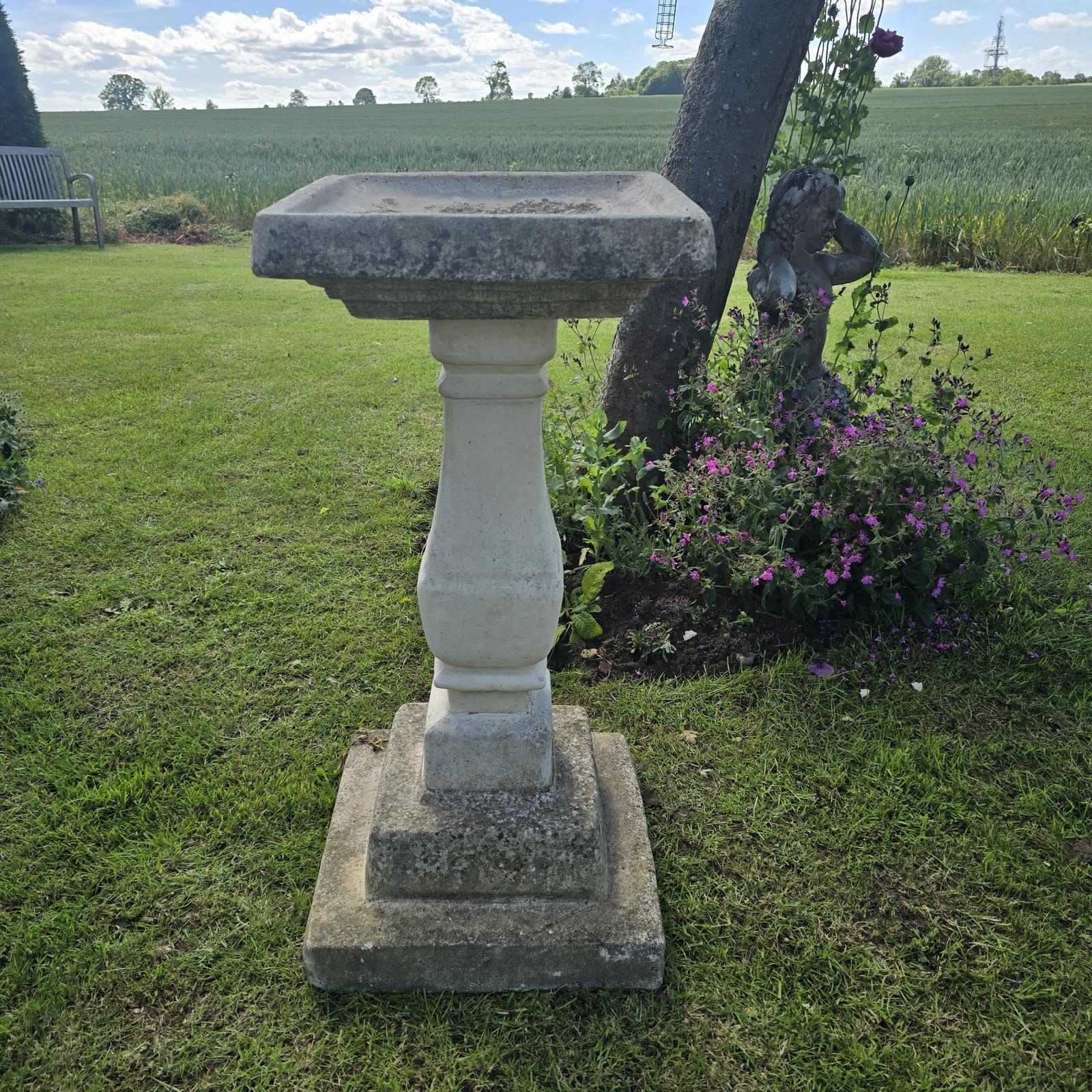 Well Weathered Bird Bath (1 of 4) Well Weathered Bird Bath (1 of 4)