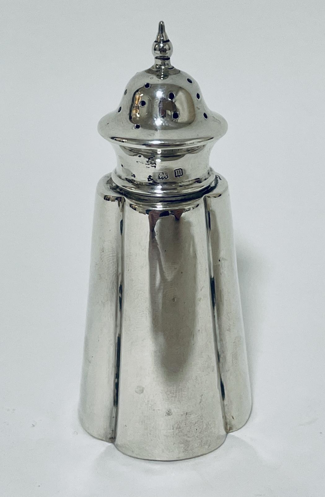 Antique Solid Silver Pepper Pot (1 of 14)