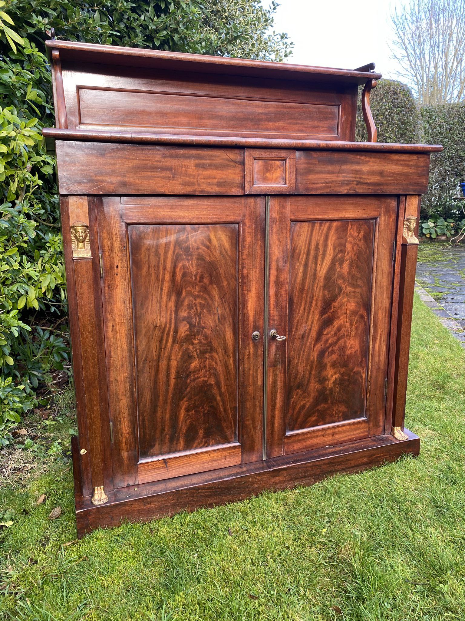 Flame Mahogany Chiffonier (1 of 7) Flame Mahogany Chiffonier (1 of 7)