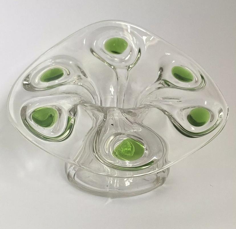 Antique Art Nouveau Cairngorm / Peacock Eye Pattern Glass Bowl - Stuart & Son c.1910 (1 of 9) Antique Art Nouveau Cairngorm / Peacock Eye Pattern Glass Bowl - Stuart & Son c.1910 (1 of 9)