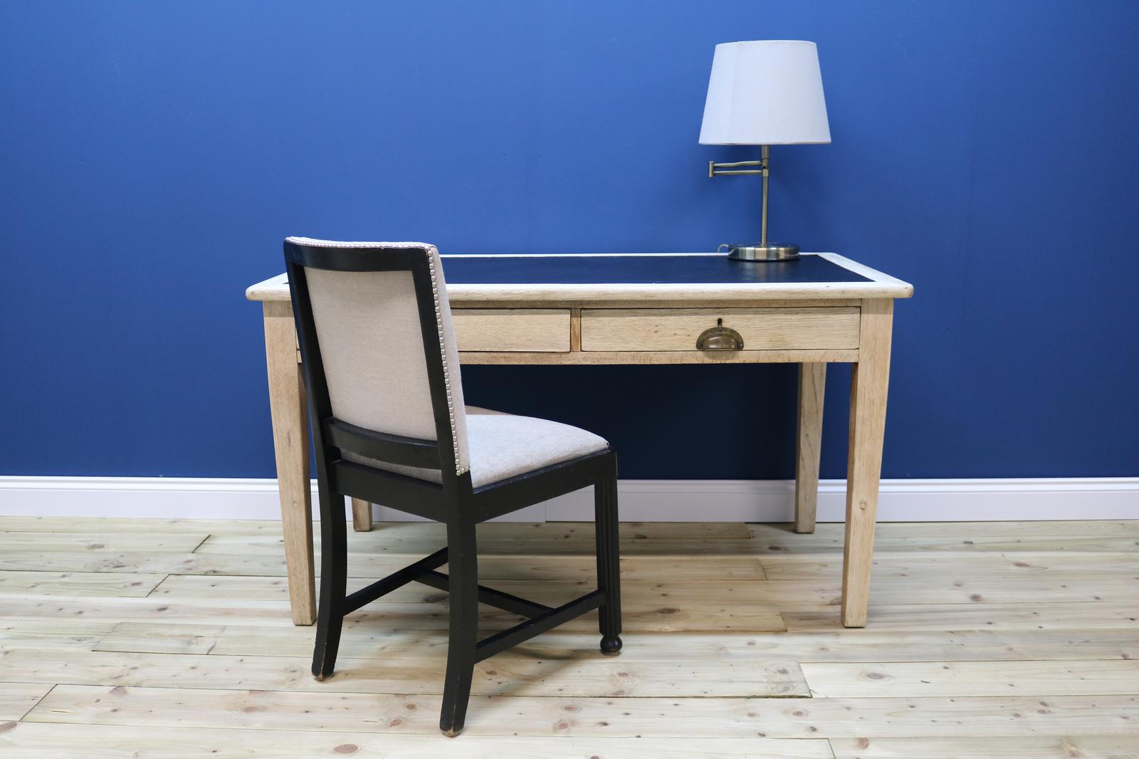 Bleached Oak Desk 1930s (1 of 8)