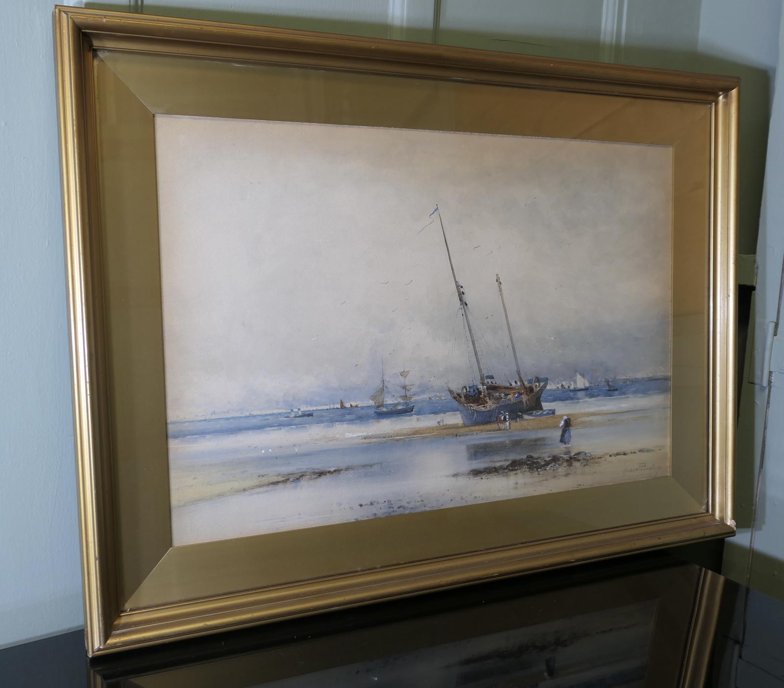 Framed & Glazed Watercolour Signed Albert Procter (1 of 7)