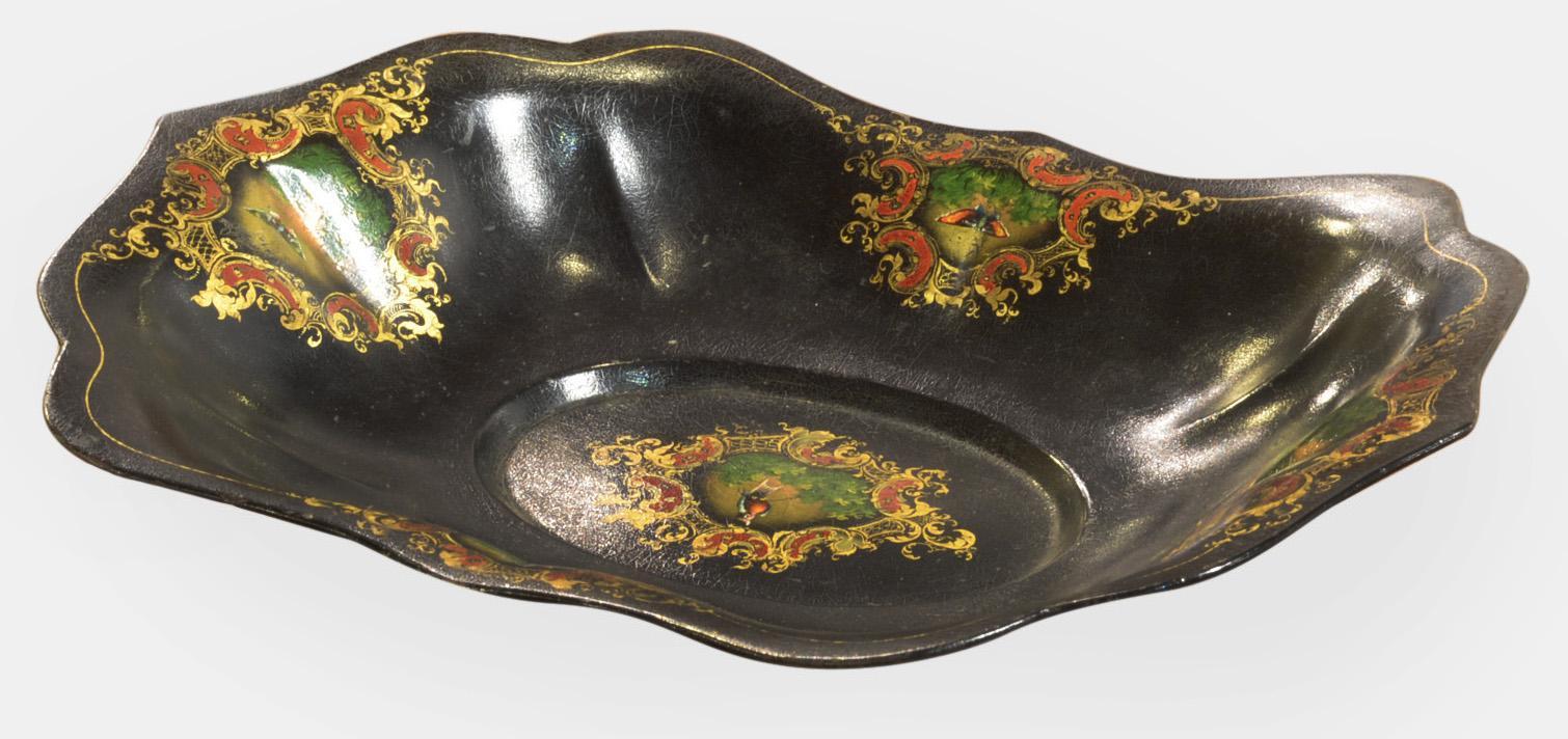 Victorian Toleware Dish (1 of 1) Victorian Toleware Dish (1 of 1)