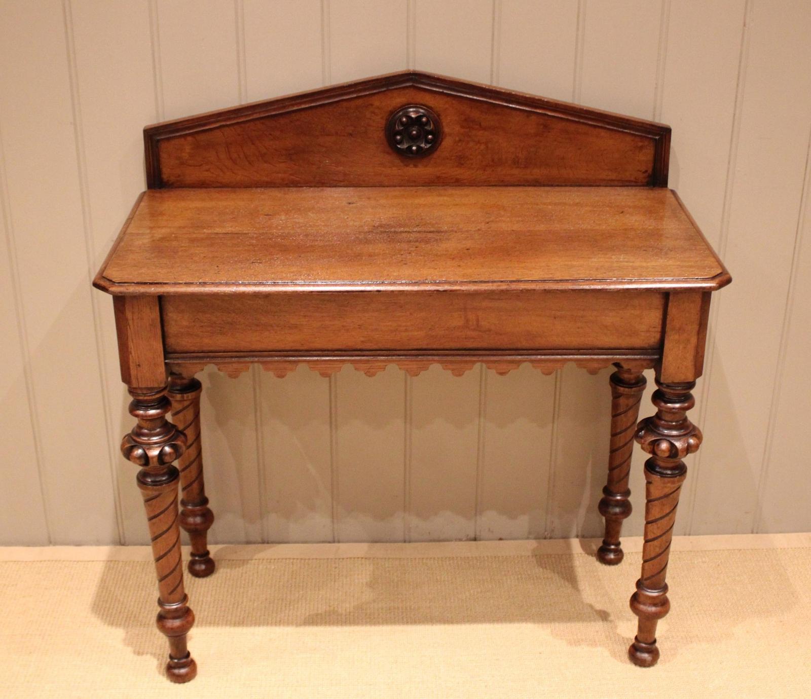 Solid Oak Hall Table (1 of 11) Solid Oak Hall Table (1 of 11)