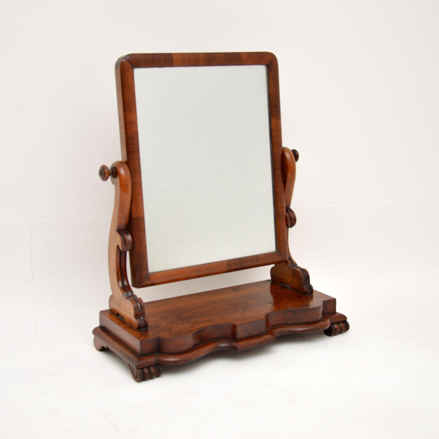 Antique Victorian Walnut Vanity Mirror (1 of 8) Antique Victorian Walnut Vanity Mirror (1 of 8)