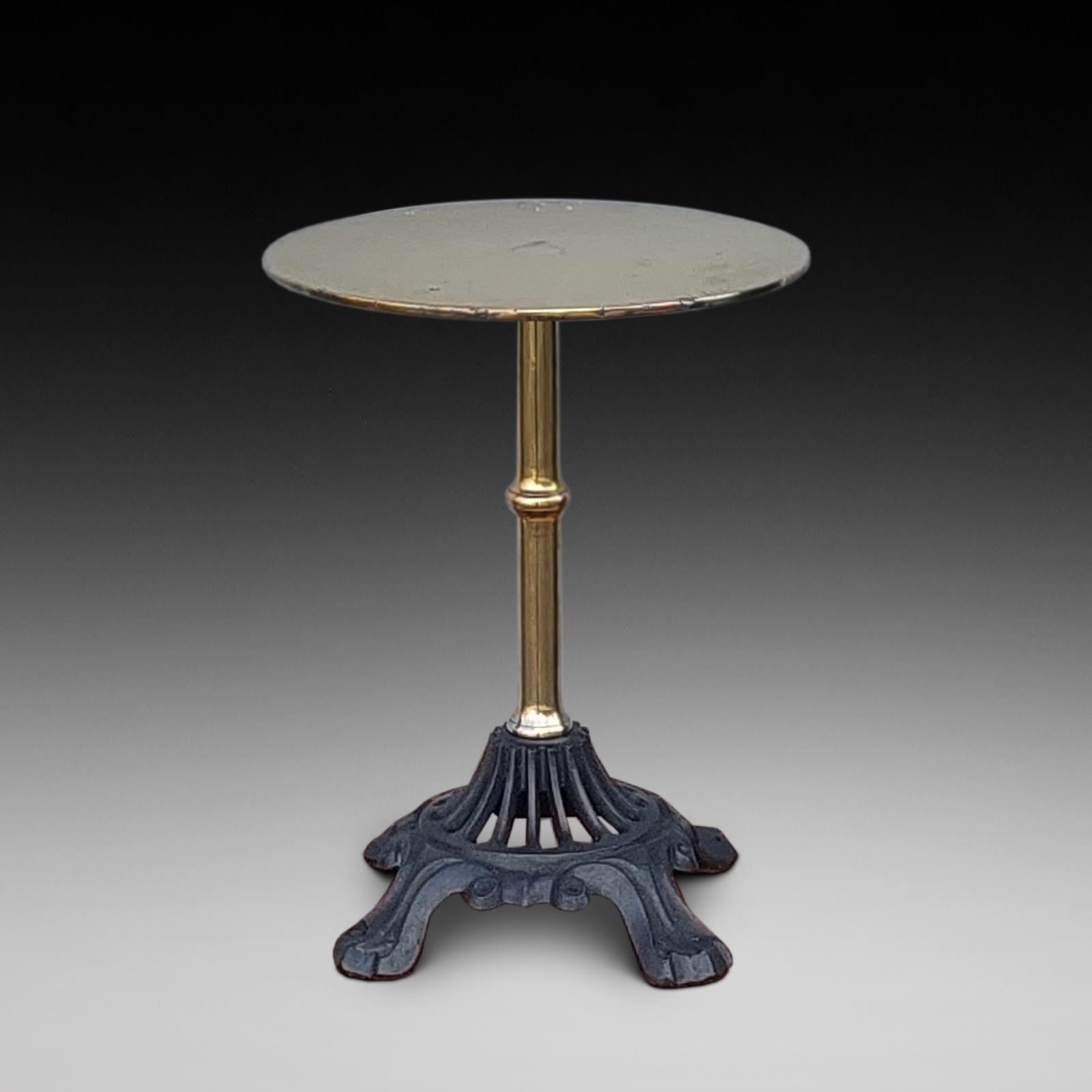 Victorian Brass & Cast Iron Trivet Stand (1 of 8)