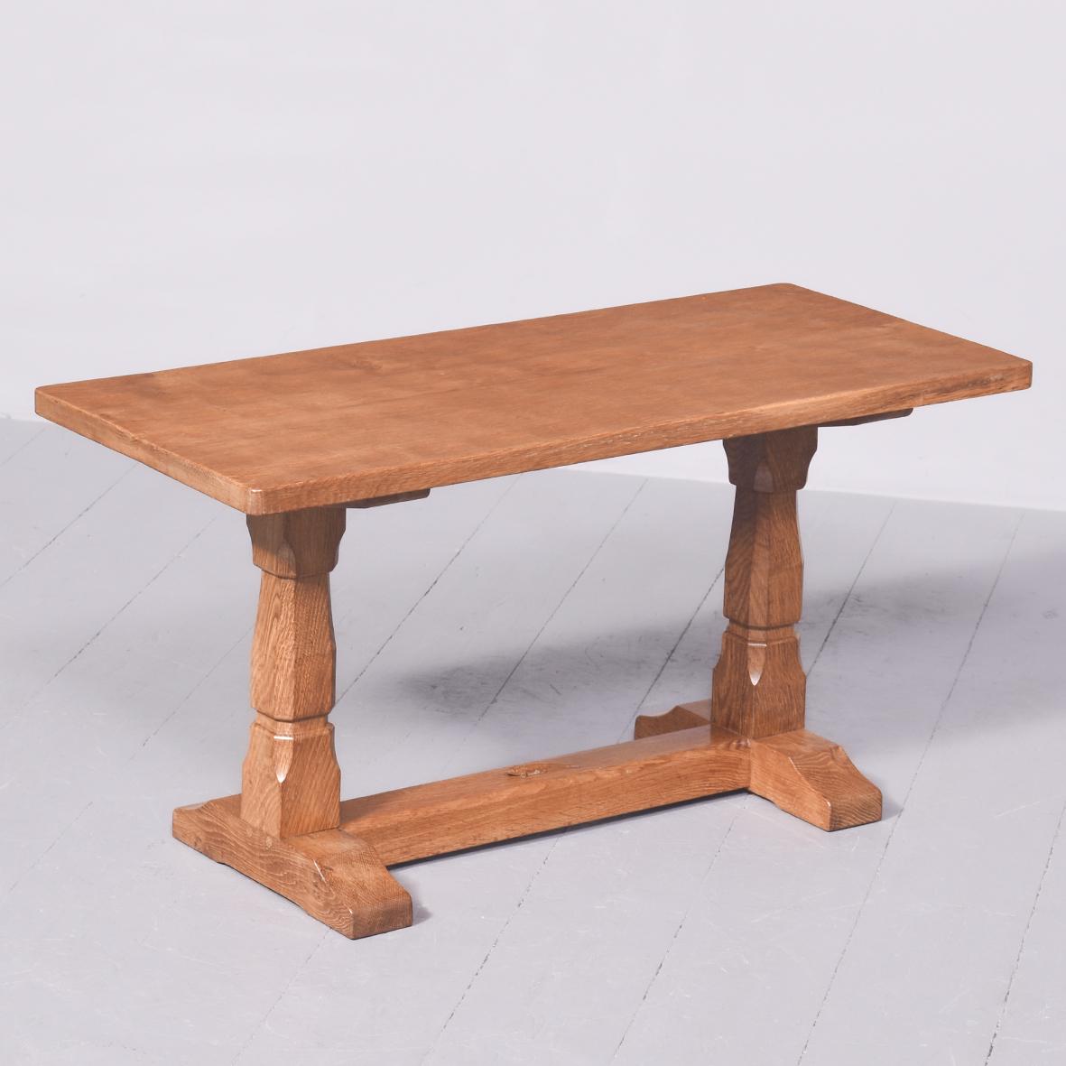 Handmade Lizardman Adzed Oak Coffee Table (1 of 7)