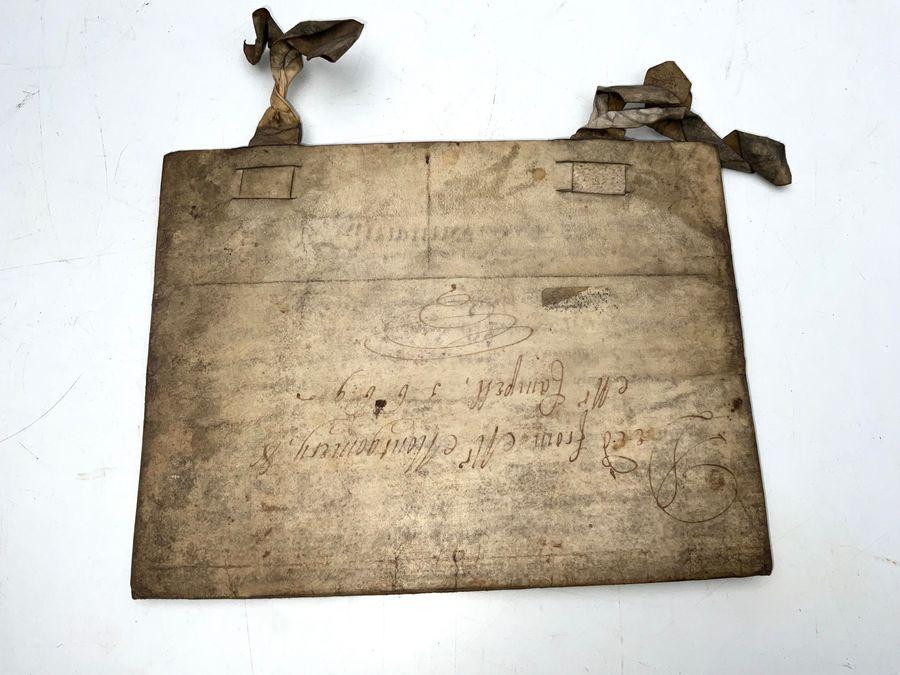 17th Century Manuscript Indenture (1 of 12) 17th Century Manuscript Indenture (1 of 12)