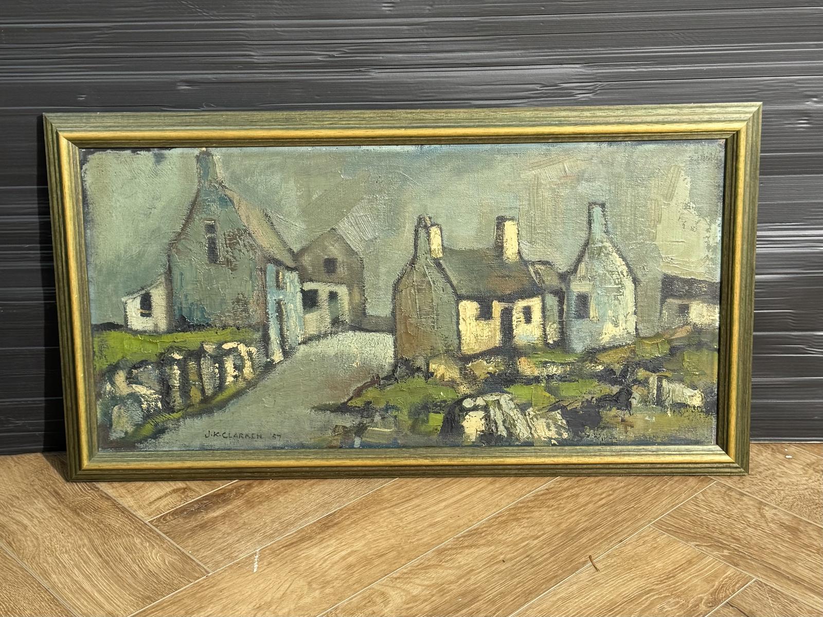 Oil Painting by J.K. Clarken (1 of 6)