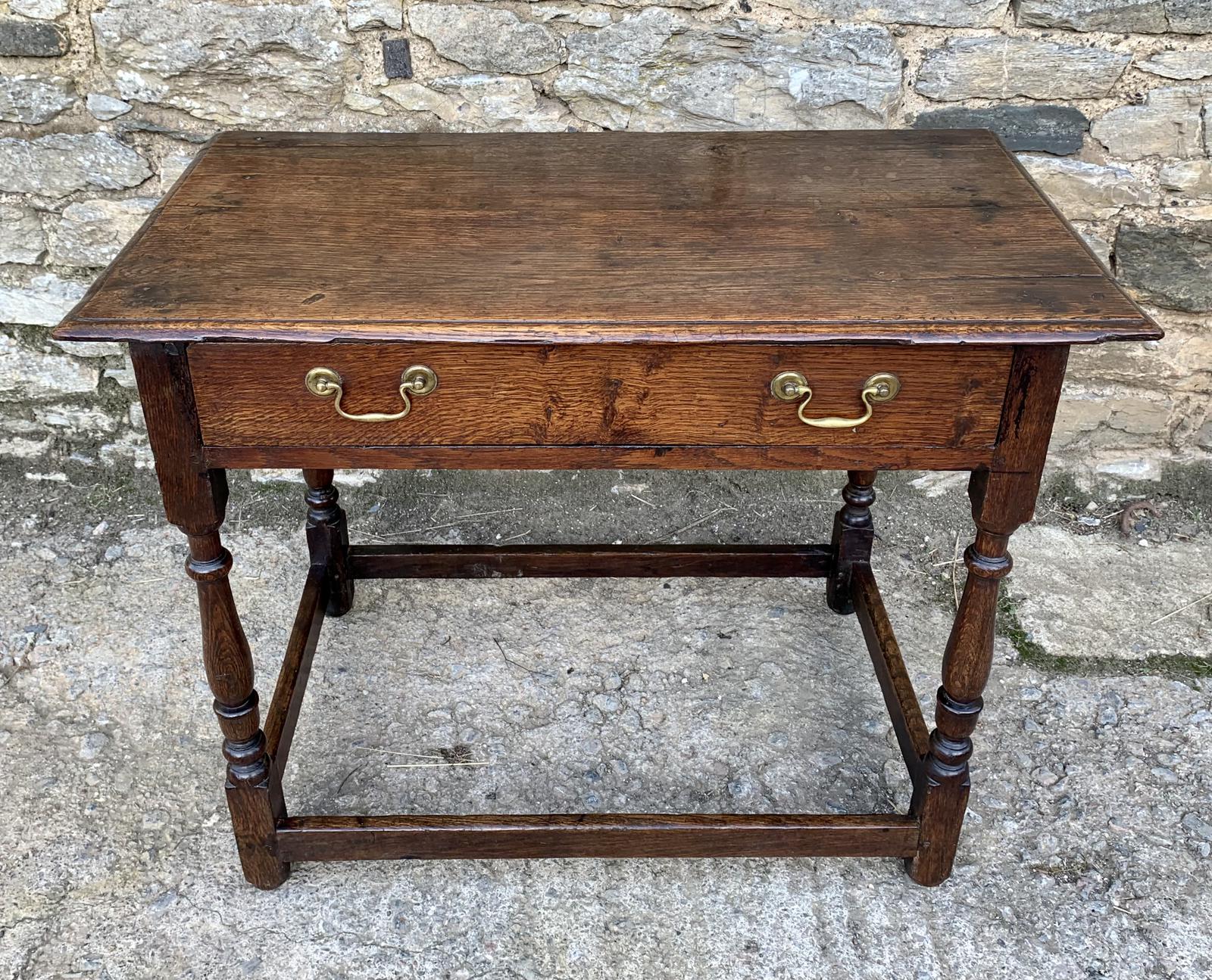 18th Century Oak Side Table (1 of 13) 18th Century Oak Side Table (1 of 13)