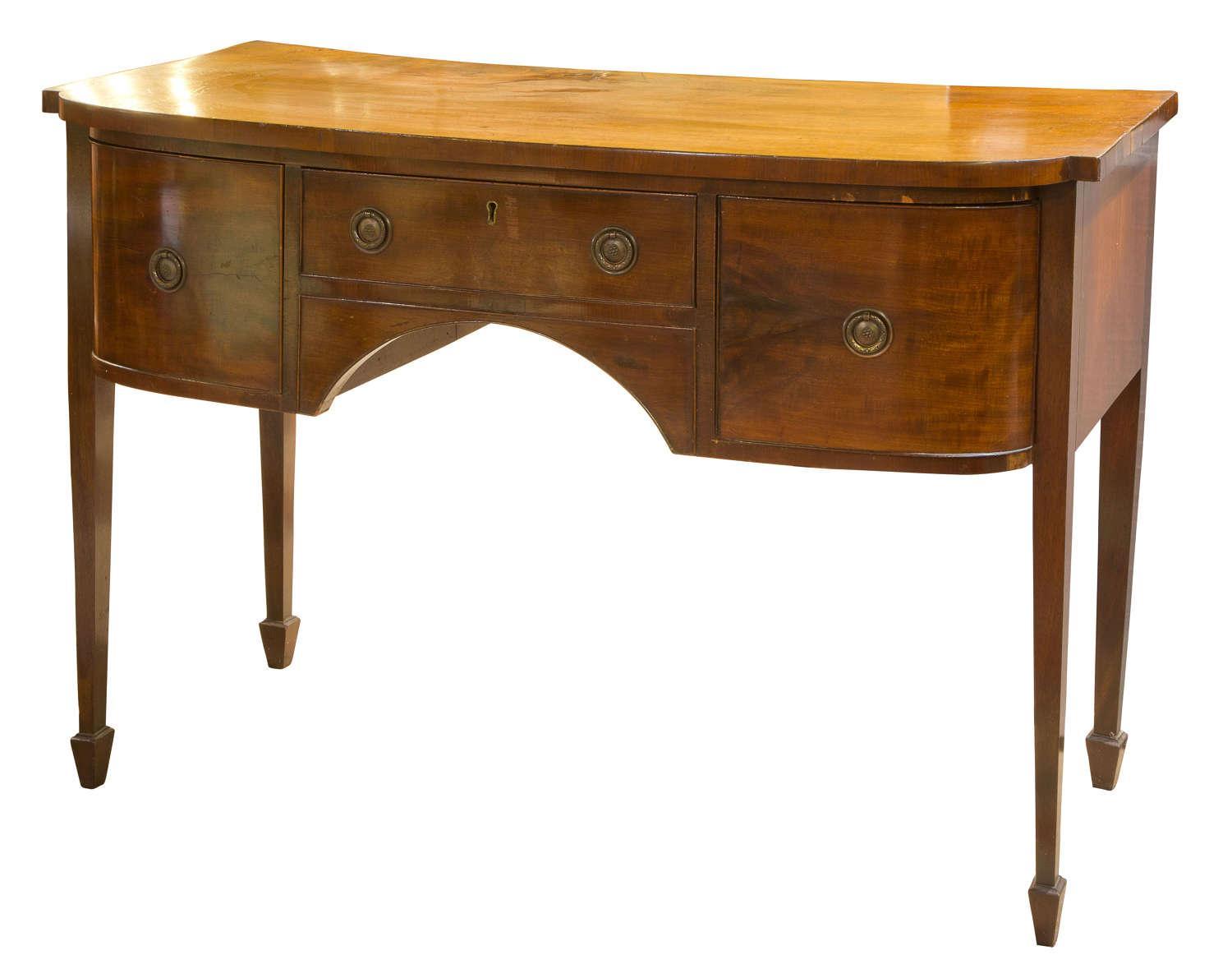 Fine Quality Mahogany Bow-Fronted Dressing Table (1 of 7) Fine Quality Mahogany Bow-Fronted Dressing Table (1 of 7)