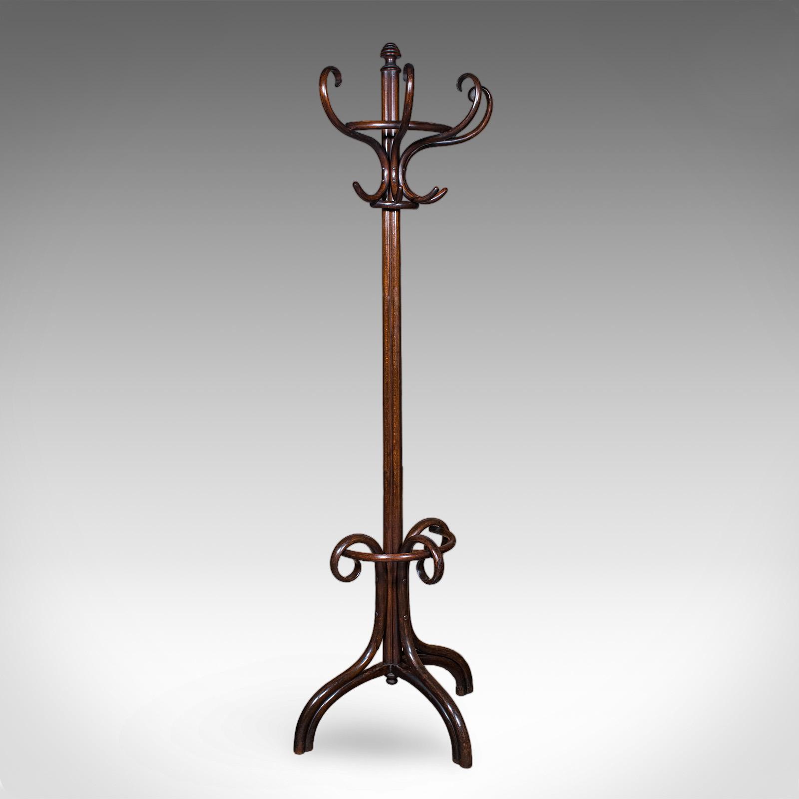 Antique Half Hall Stand, Austrian, Bentwood, Coat Tree, Rack, Thonet, Victorian (1 of 12) Antique Half Hall Stand, Austrian, Bentwood, Coat Tree, Rack, Thonet, Victorian (1 of 12)