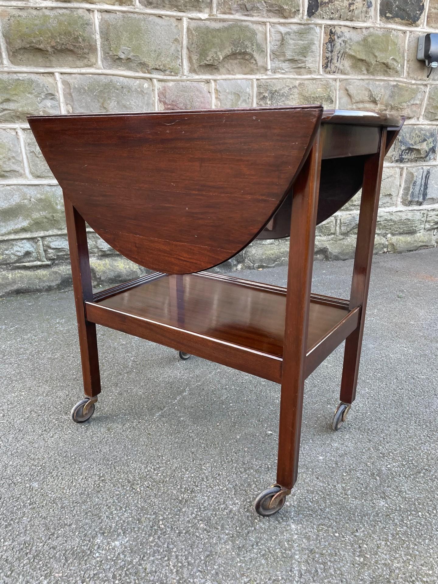 Antique Mahogany Bar Cart Trolley (1 of 8) Antique Mahogany Bar Cart Trolley (1 of 8)