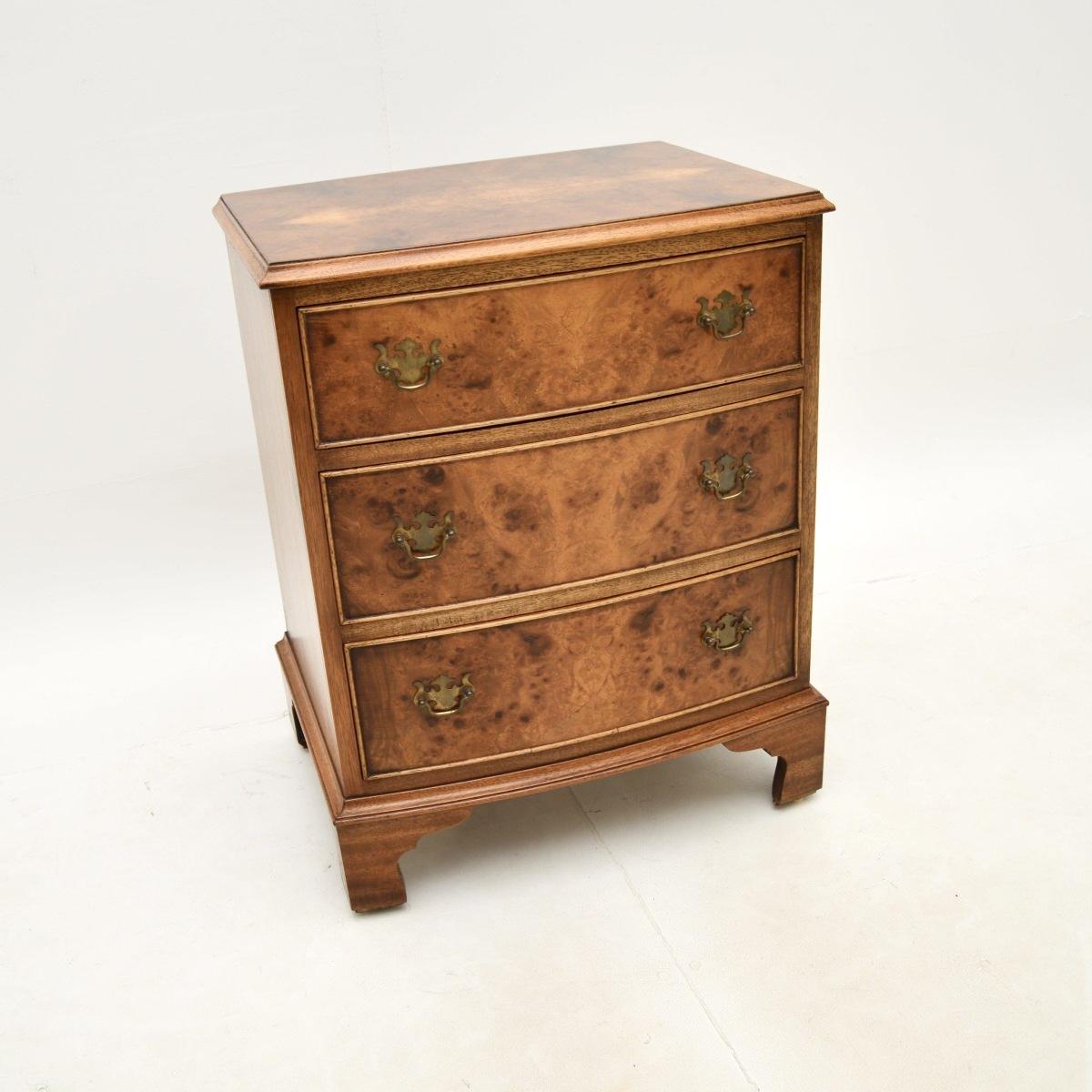 Antique Burr Walnut Chest of Drawers (1 of 7) Antique Burr Walnut Chest of Drawers (1 of 7)