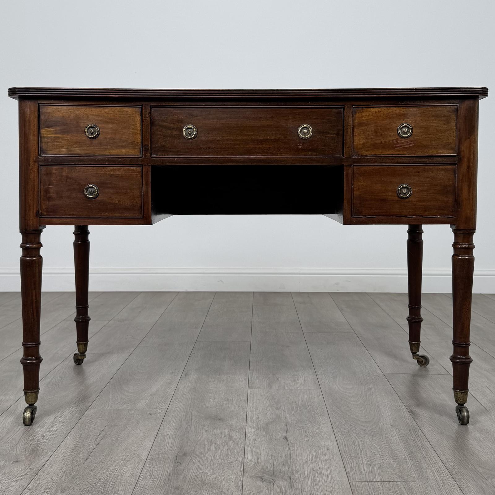 Antique 18th Century Writing Table in Mahogany (1 of 11)