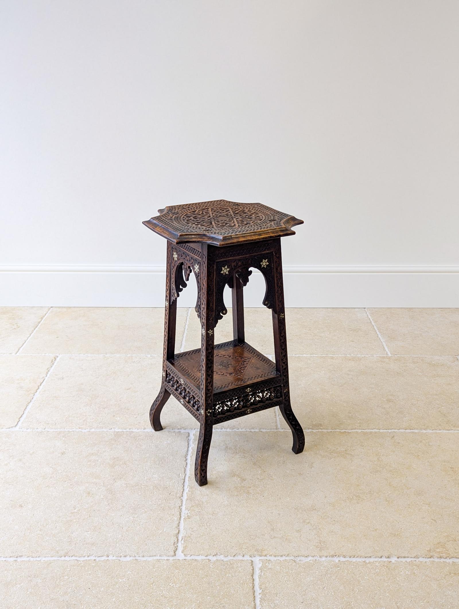 Antique Late 19th Century Moorish Occasional Table (1 of 20) Antique Late 19th Century Moorish Occasional Table (1 of 20)