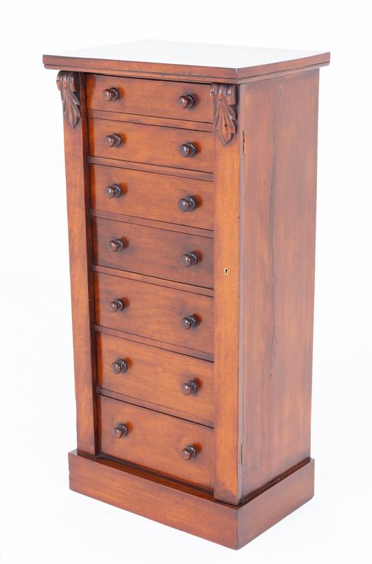 Victorian Mahogany Wellington Chest (1 of 7)