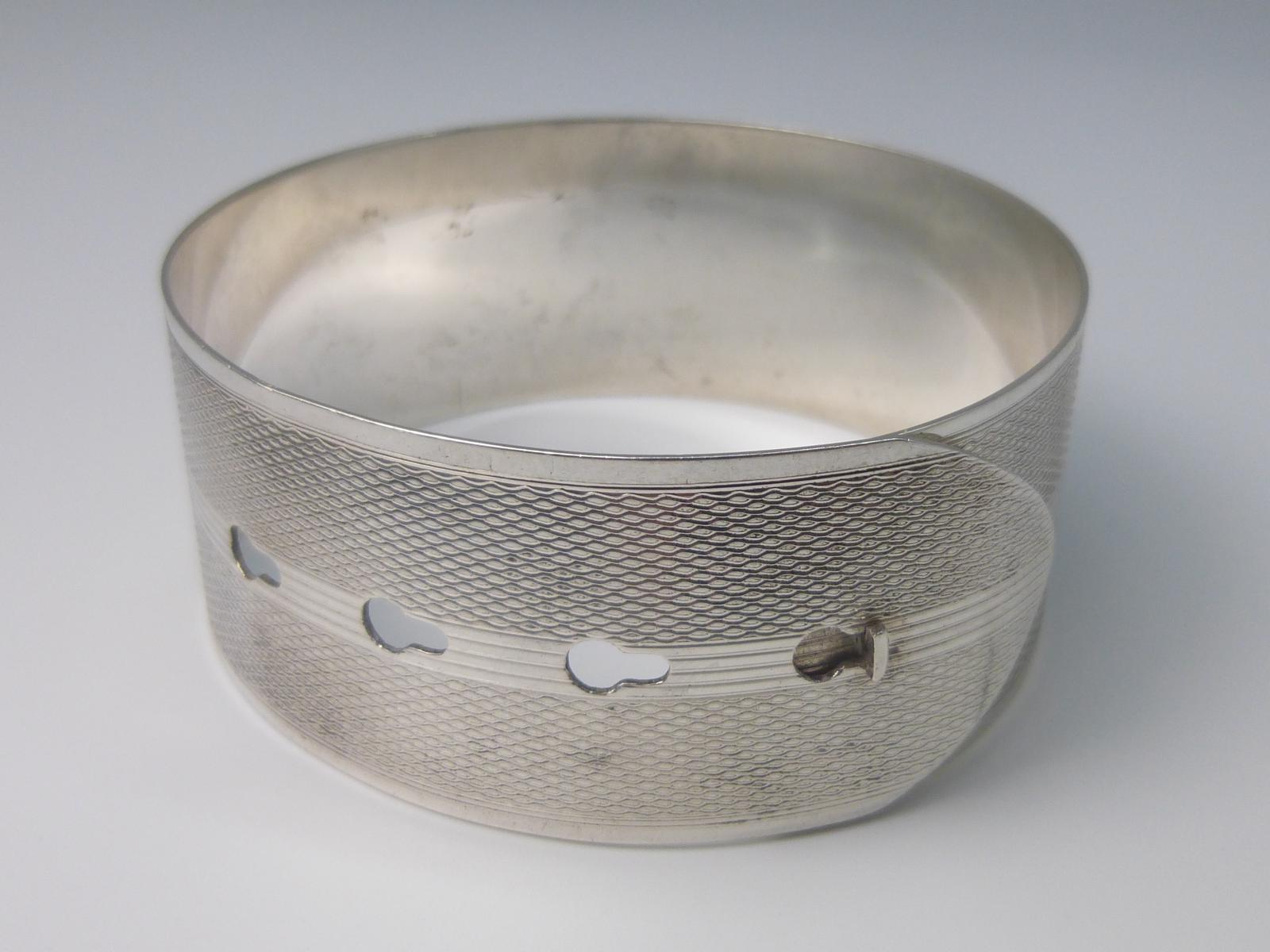 Art Deco Silver Bangle (1 of 6) Art Deco Silver Bangle (1 of 6)