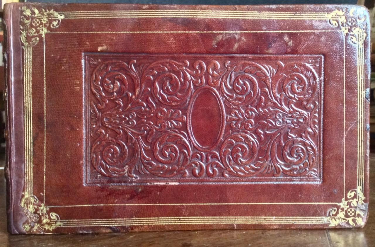 Original 1840 Watercolour Pen & Pencil Album Leather Bound Numerous Paintings (1 of 8)