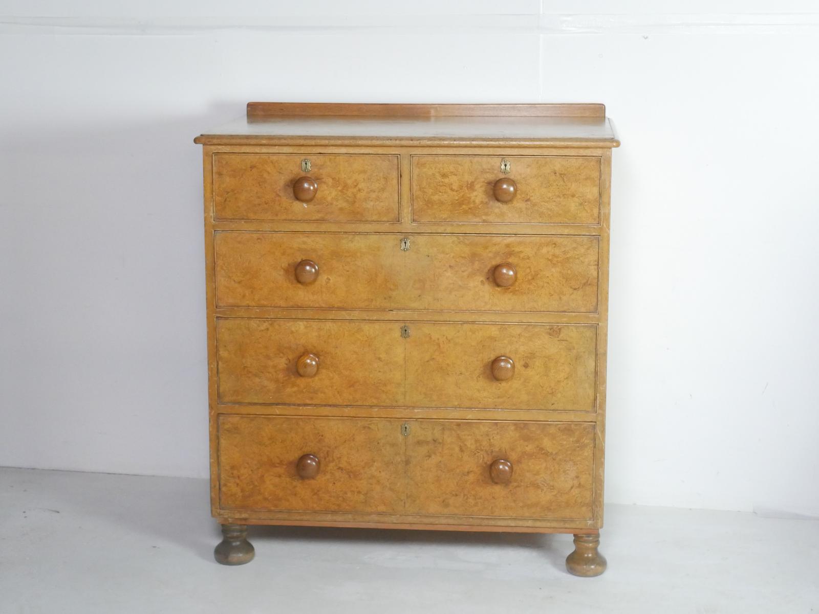 Scottish Burr Ash Chest of Drawers (1 of 10) Scottish Burr Ash Chest of Drawers (1 of 10)