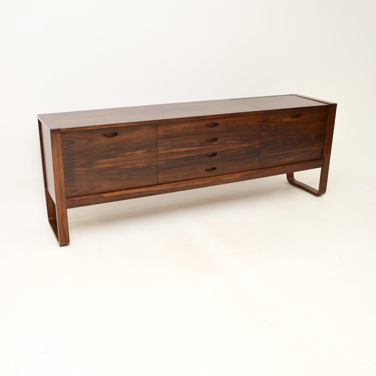 Vintage Rosewood Sideboard by Gunther Hoffstead for Uniflex (1 of 13)