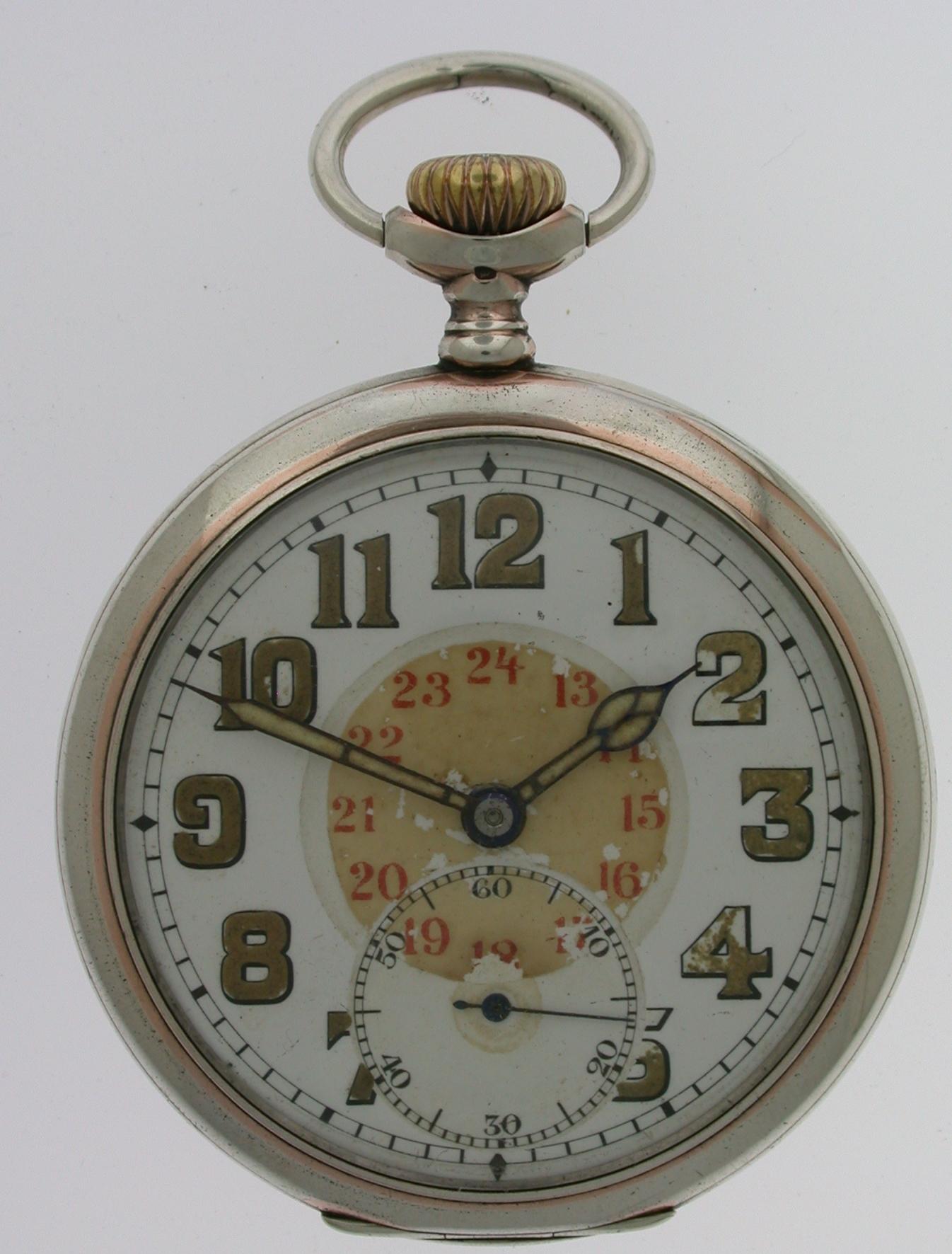 British Military Pocket Watch -  Made in England - 1925 (1 of 6)