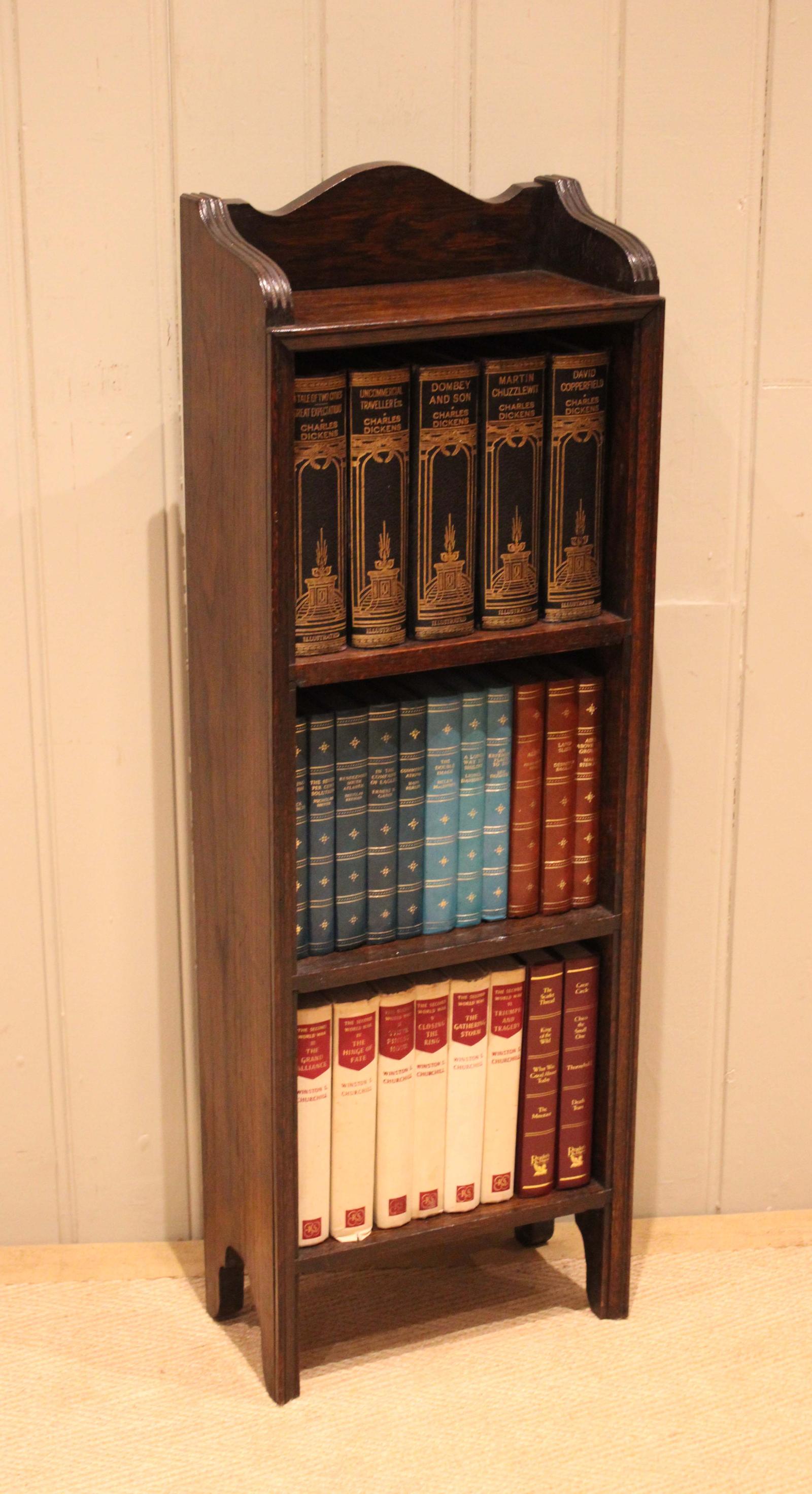 Small Oak Open Bookcase (1 of 14) Small Oak Open Bookcase (1 of 14)