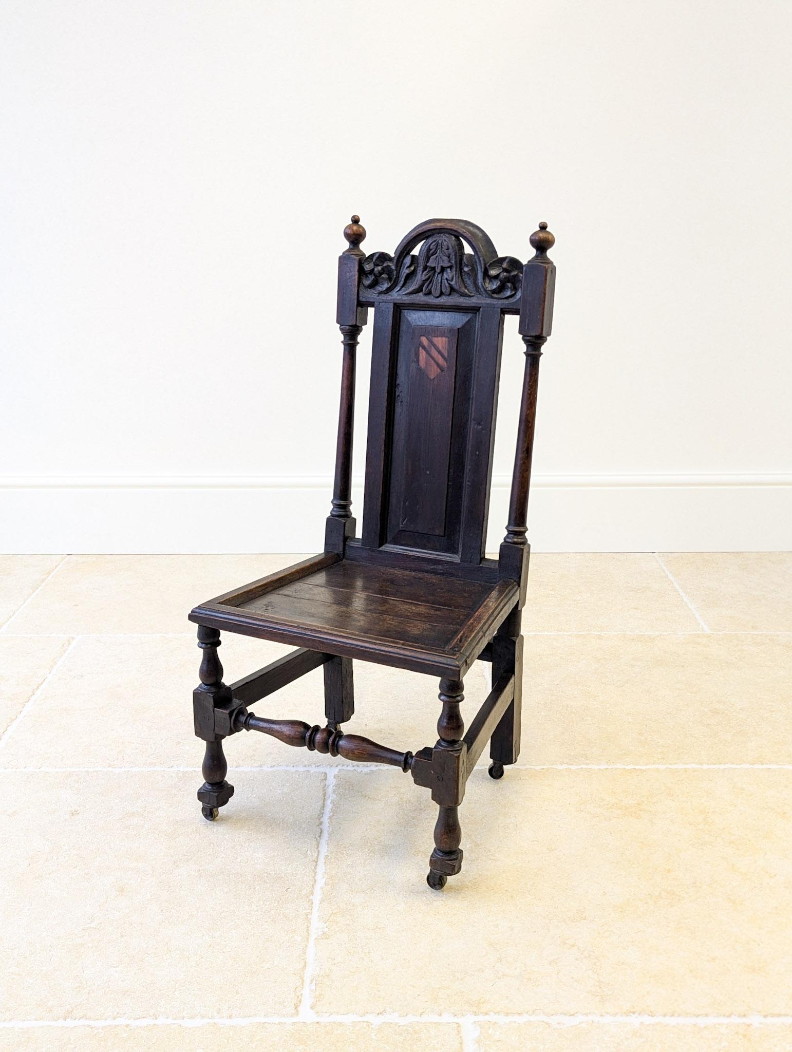 Antique Late Victorian Jacobean Revival Oak Hall Chair c.1890 (1 of 14) Antique Late Victorian Jacobean Revival Oak Hall Chair c.1890 (1 of 14)