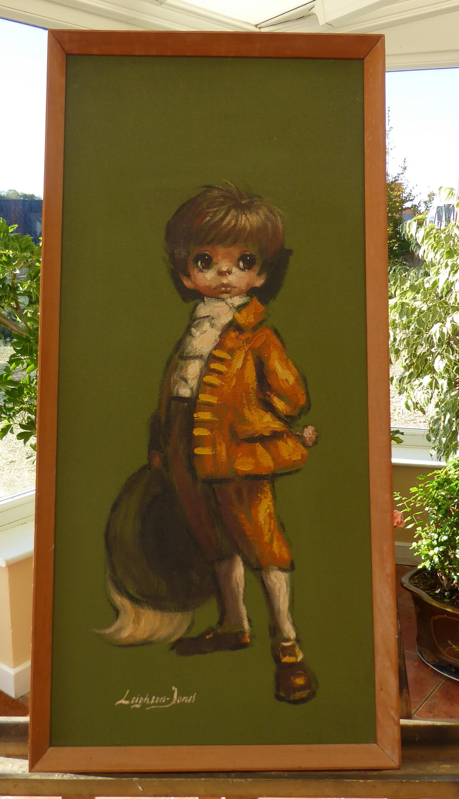 Oil on Board Listed Artist Barry Leighton Jones - The Little Cavalier 1960s (1 of 13) Oil on Board Listed Artist Barry Leighton Jones - The Little Cavalier 1960s (1 of 13)