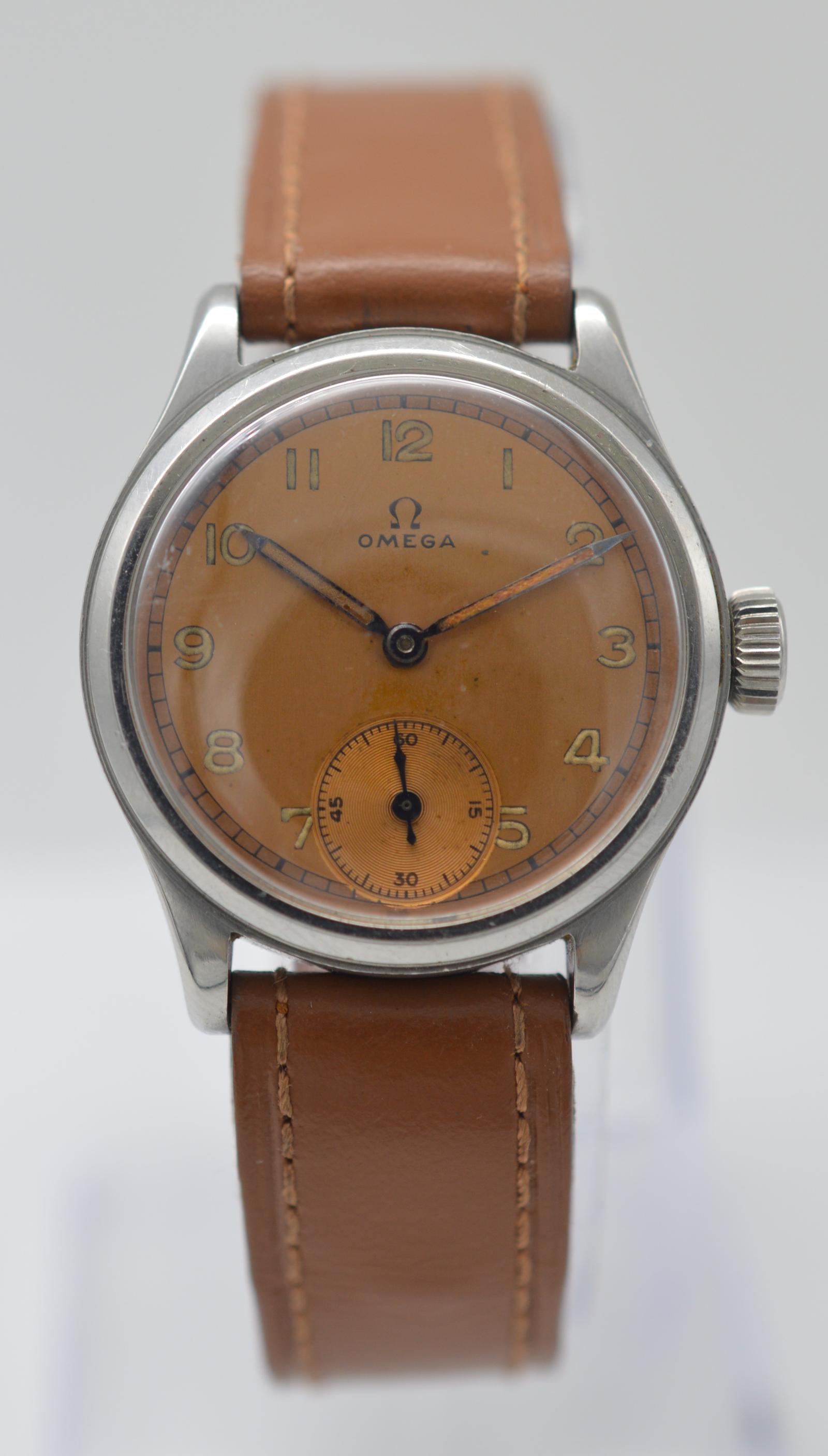1939 Omega 'Copper' Dial Wristwatch (1 of 8) 1939 Omega 'Copper' Dial Wristwatch (1 of 8)