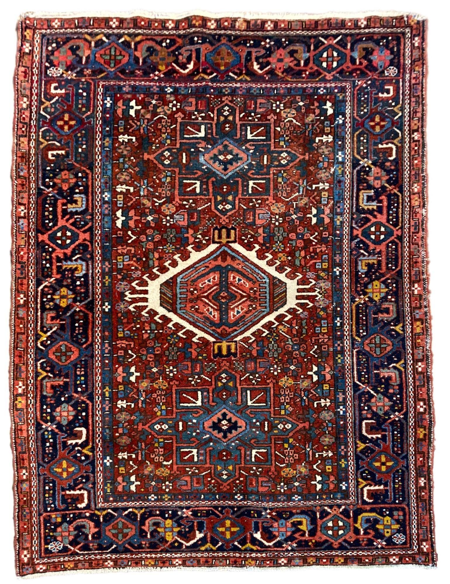 Antique Karadja Rug 1.93m x 1.41m (1 of 19)