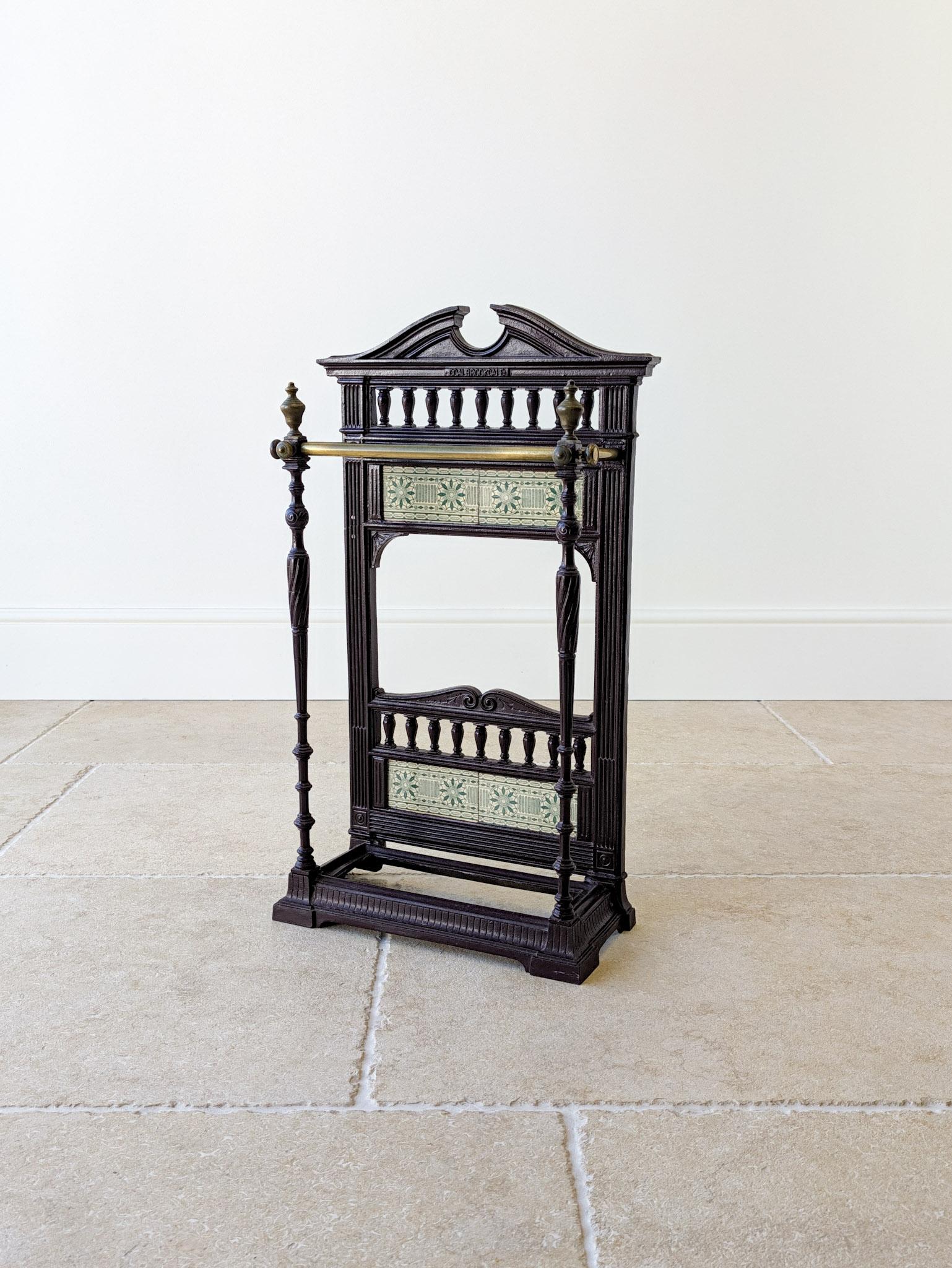 Antique Edwardian Aesthetic Movement Cast Iron Stick Stand by Coalbrookdale c.1905 (1 of 20) Antique Edwardian Aesthetic Movement Cast Iron Stick Stand by Coalbrookdale c.1905 (1 of 20)