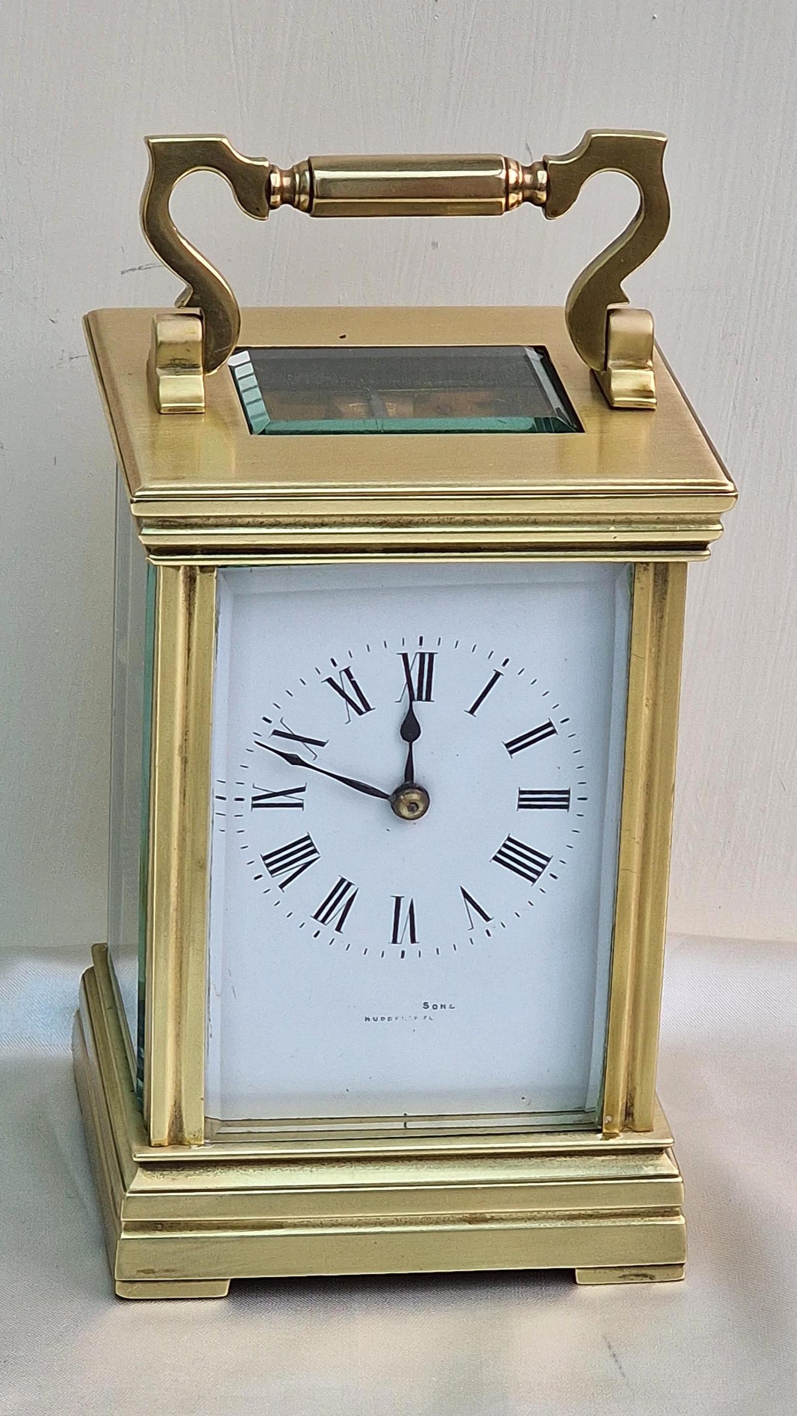 Striking Carriage Clock 'Huddersfield' (1 of 6) Striking Carriage Clock 'Huddersfield' (1 of 6)