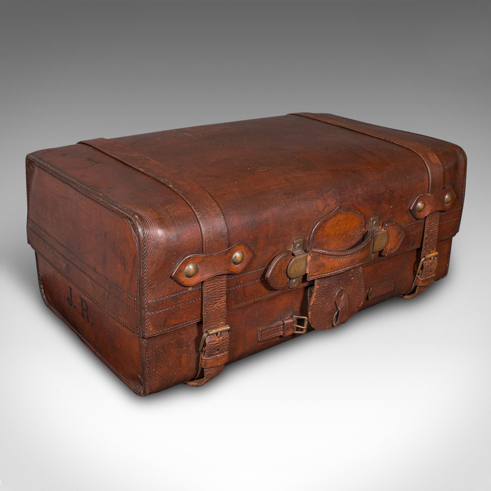 Antique Country Gentleman's Suitcase, Scottish, Leather, Travel Case, Edwardian (1 of 12) Antique Country Gentleman's Suitcase, Scottish, Leather, Travel Case, Edwardian (1 of 12)