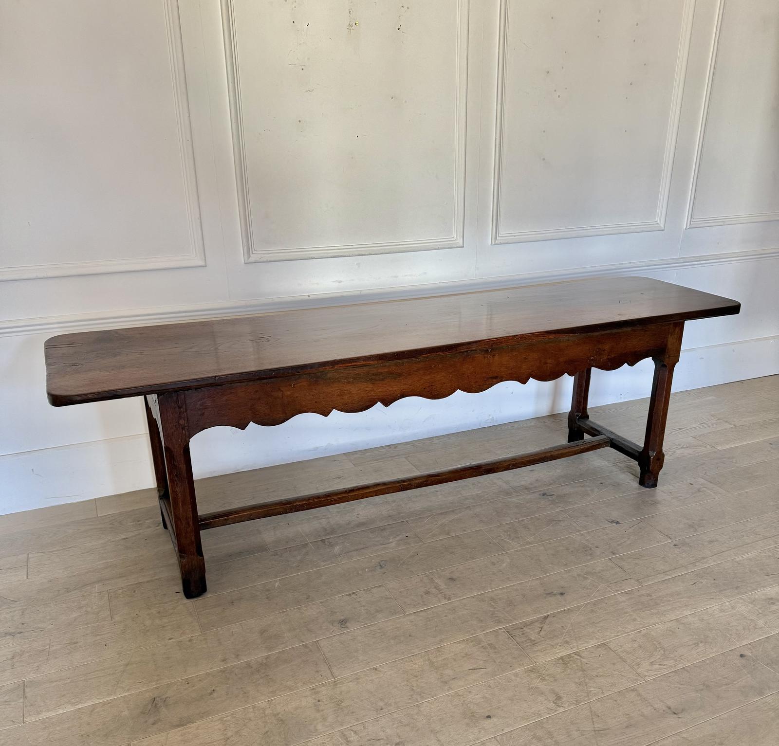 18th Century Oak Console Table / Serving Table (1 of 24)
