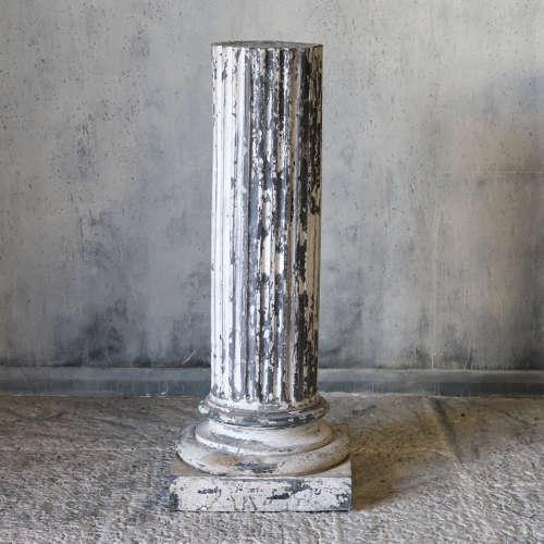 Early 20th Century Zinc Column Circa 1920 (1 of 9)