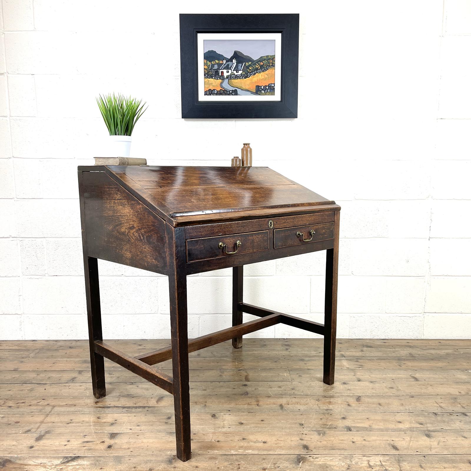 Antique Mahogany Clerk’s Desk or Bureau (1 of 10) Antique Mahogany Clerk’s Desk or Bureau (1 of 10)
