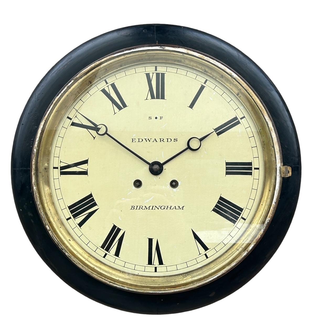 Awesome Large Industrial Antique Dial Clock ca.1900 (1 of 11)