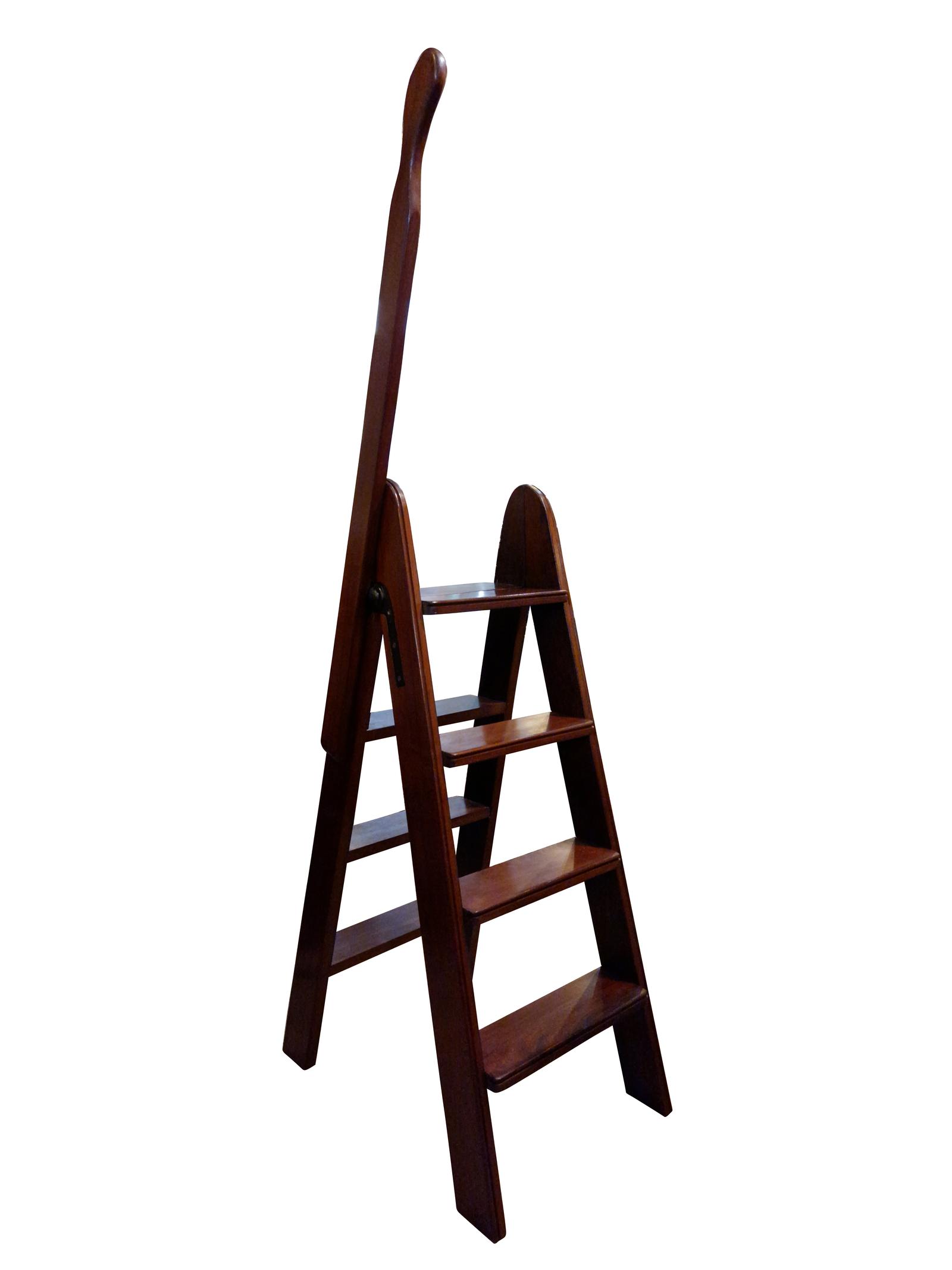 Mahogany Library Steps (1 of 1)