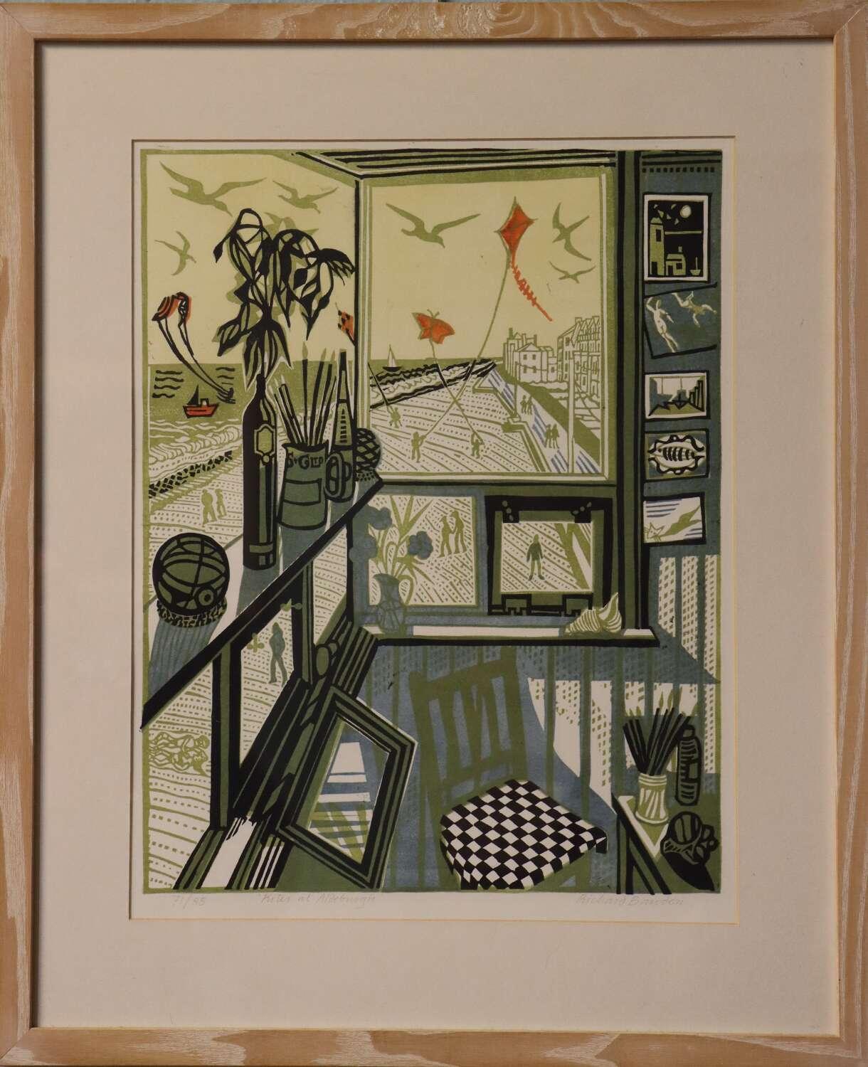 "Kites at Aldeburgh" Richard Bawden 1936-2024 (1 of 3) "Kites at Aldeburgh" Richard Bawden 1936-2024 (1 of 3)