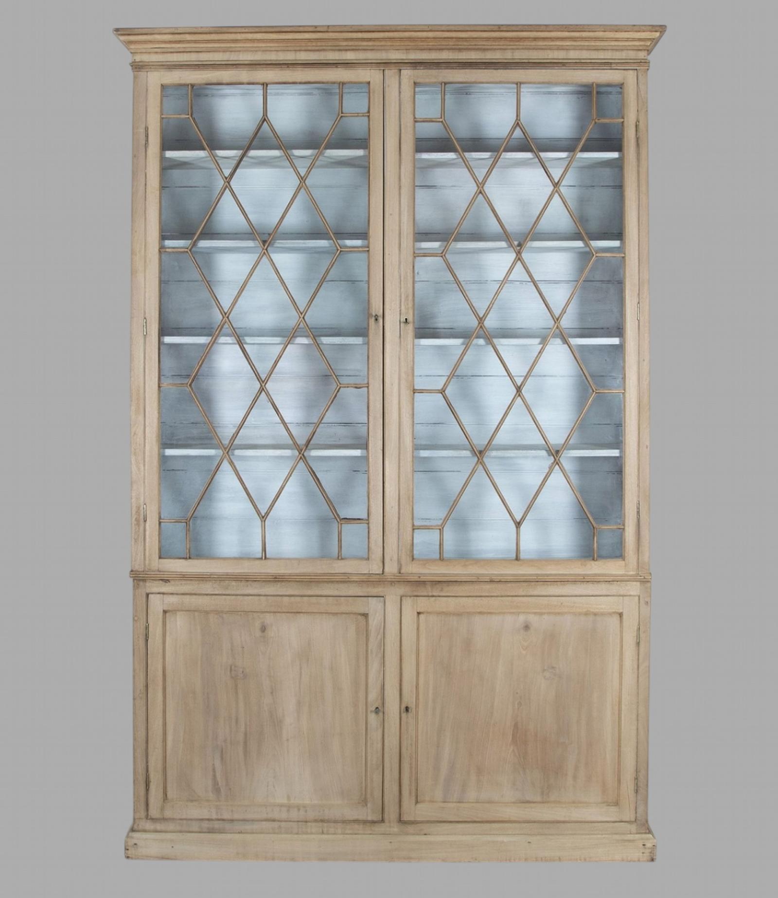 An Impressive 19th Century Mahogany Bleached Bookcase (1 of 8) An Impressive 19th Century Mahogany Bleached Bookcase (1 of 8)