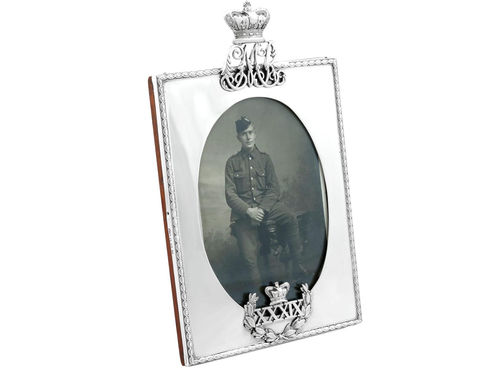 Vintage George VI Sterling Silver Photograph Frame 1946 (1 of 11)