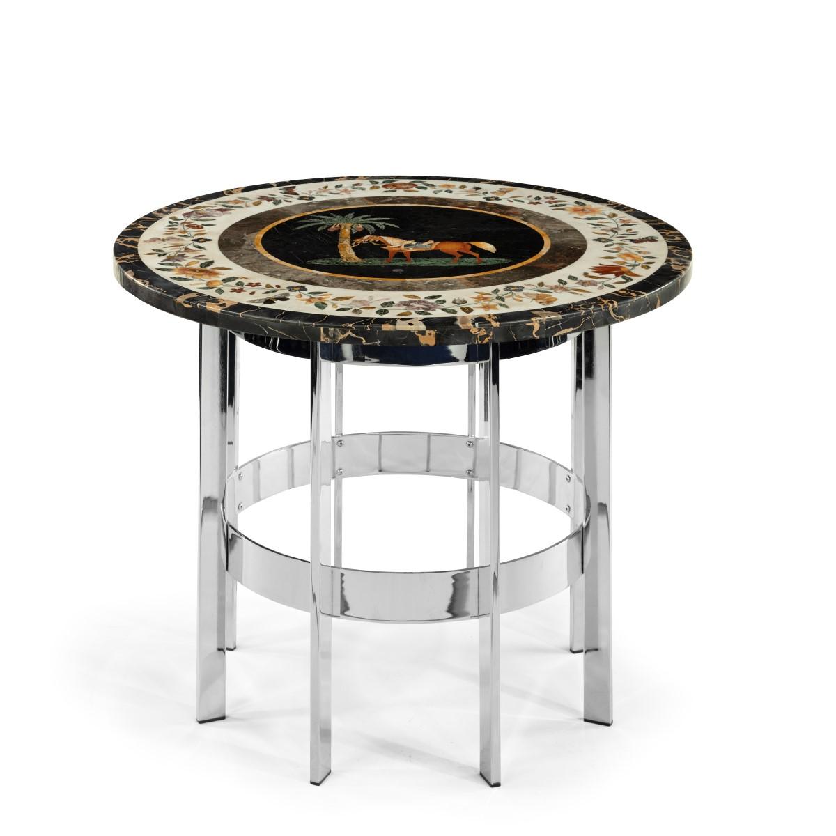 Maltese Pietra Dura Table Top Attributed to Joseph Darmanin & Sons (1 of 9) Maltese Pietra Dura Table Top Attributed to Joseph Darmanin & Sons (1 of 9)