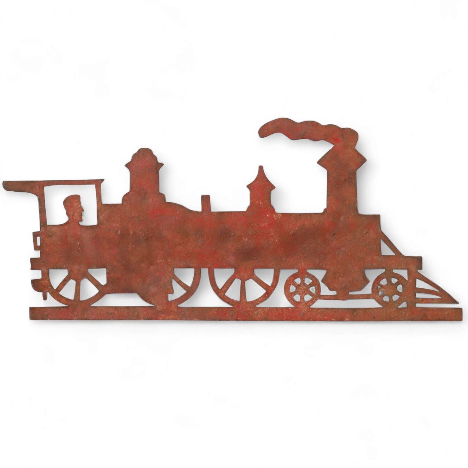 Vintage French Weathervane of a Train (1 of 8)