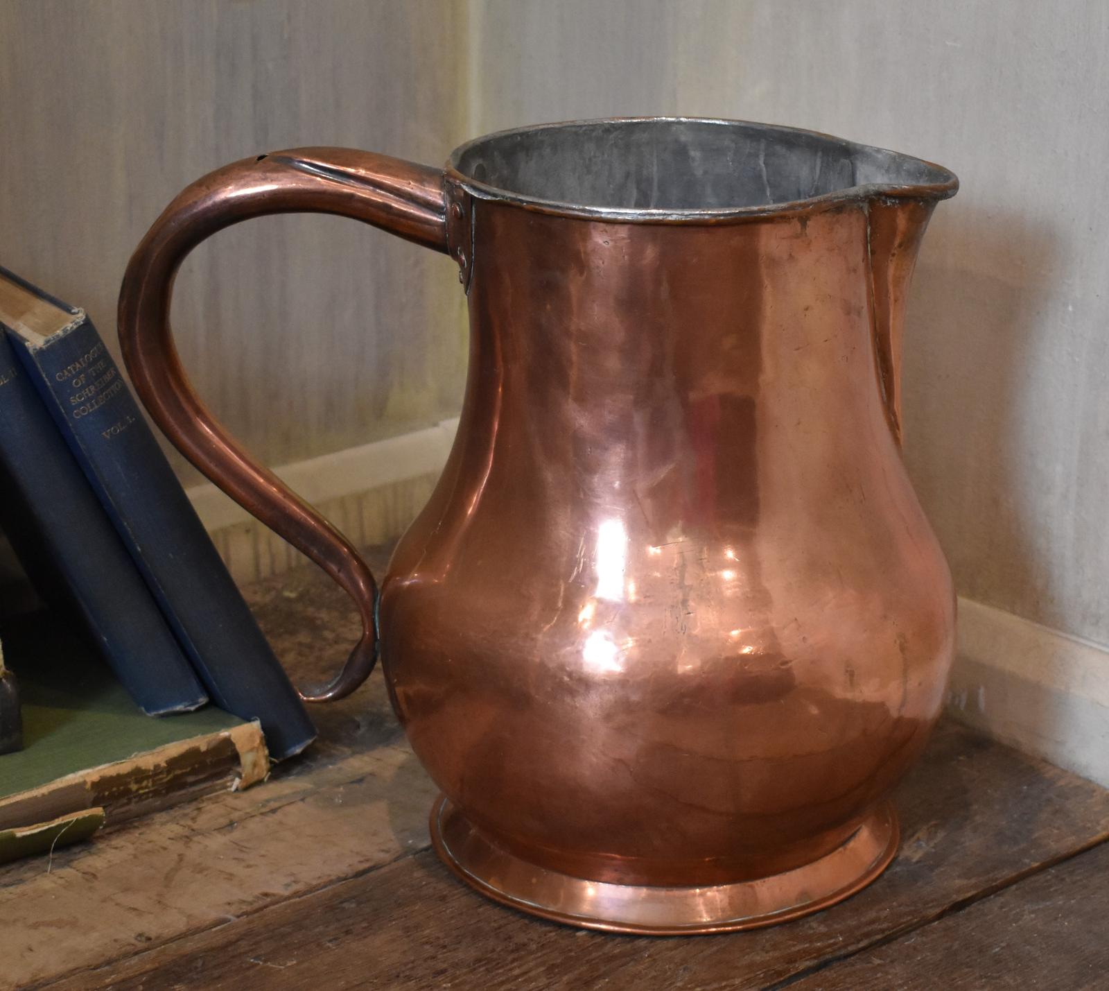 Large Georgian Two Gallon Copper Jug (1 of 7) Large Georgian Two Gallon Copper Jug (1 of 7)