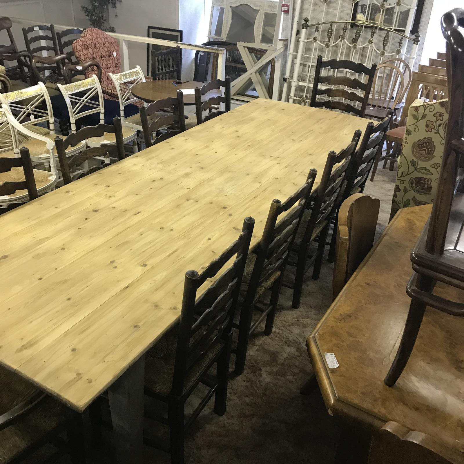 Large Farmhouse Table (1 of 1) Large Farmhouse Table (1 of 1)