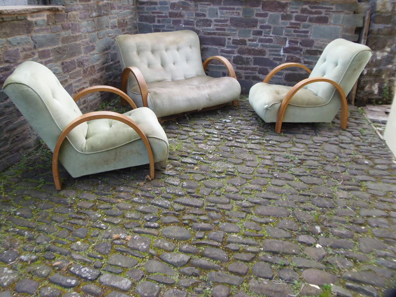 Heals Iconic Bentwood Three Piece Suite (1 of 11)